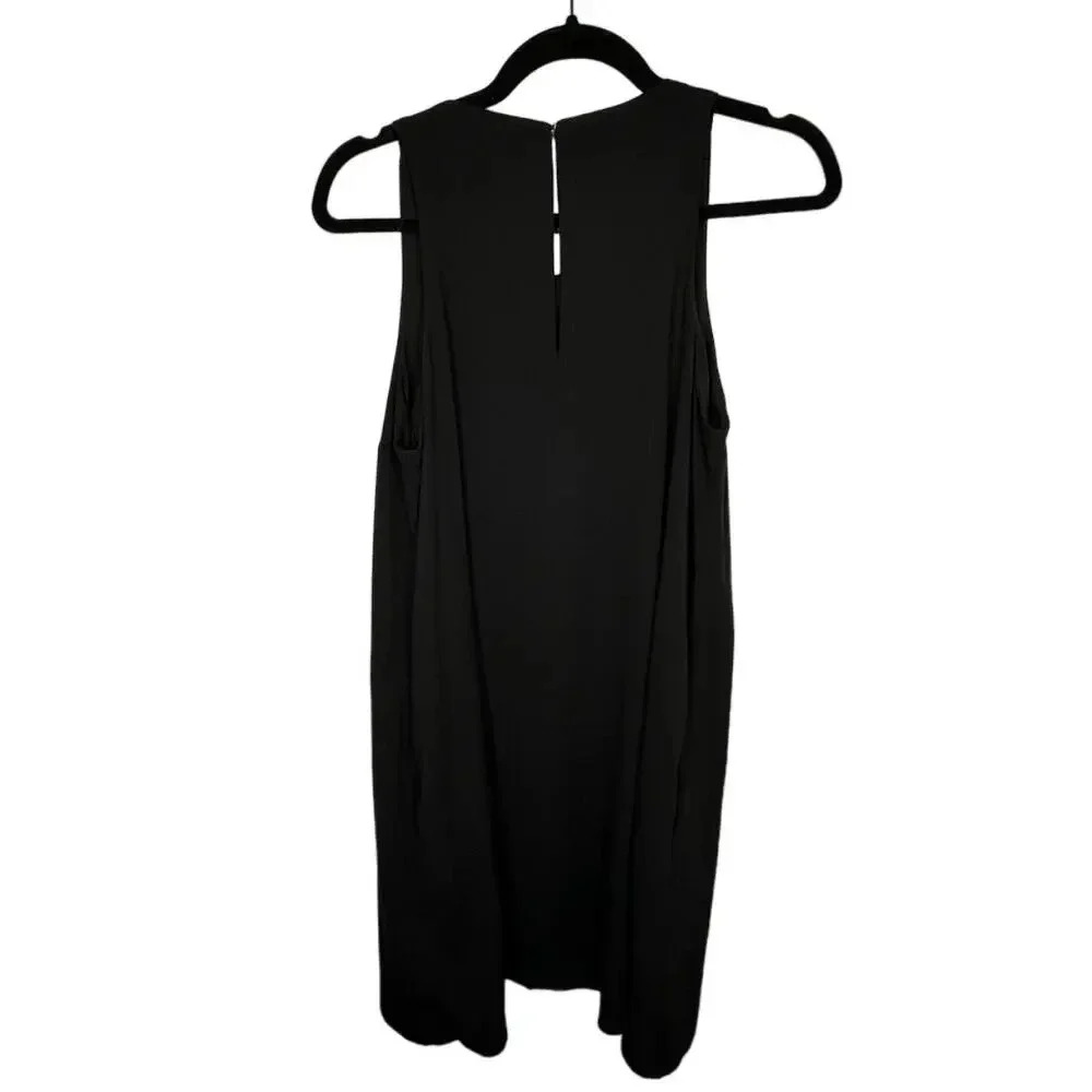 Gap Sleeveless Shift Dress Black Size Medium Office Suit Knee Length Career Work - Picture 2 of 7